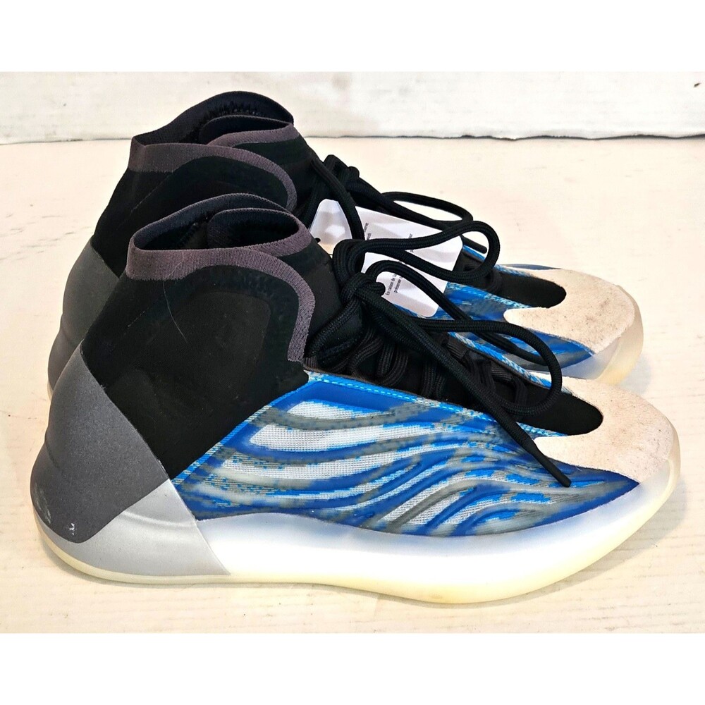 Adidas Yeezy GX5049 Men's Frozen Blue Lace Up Basketball Shoes Size: 6.5